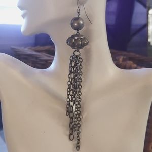 5" pierced earrings